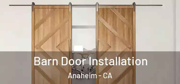 Barn Door Installation Anaheim - CA