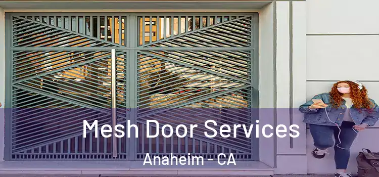 Mesh Door Services Anaheim - CA